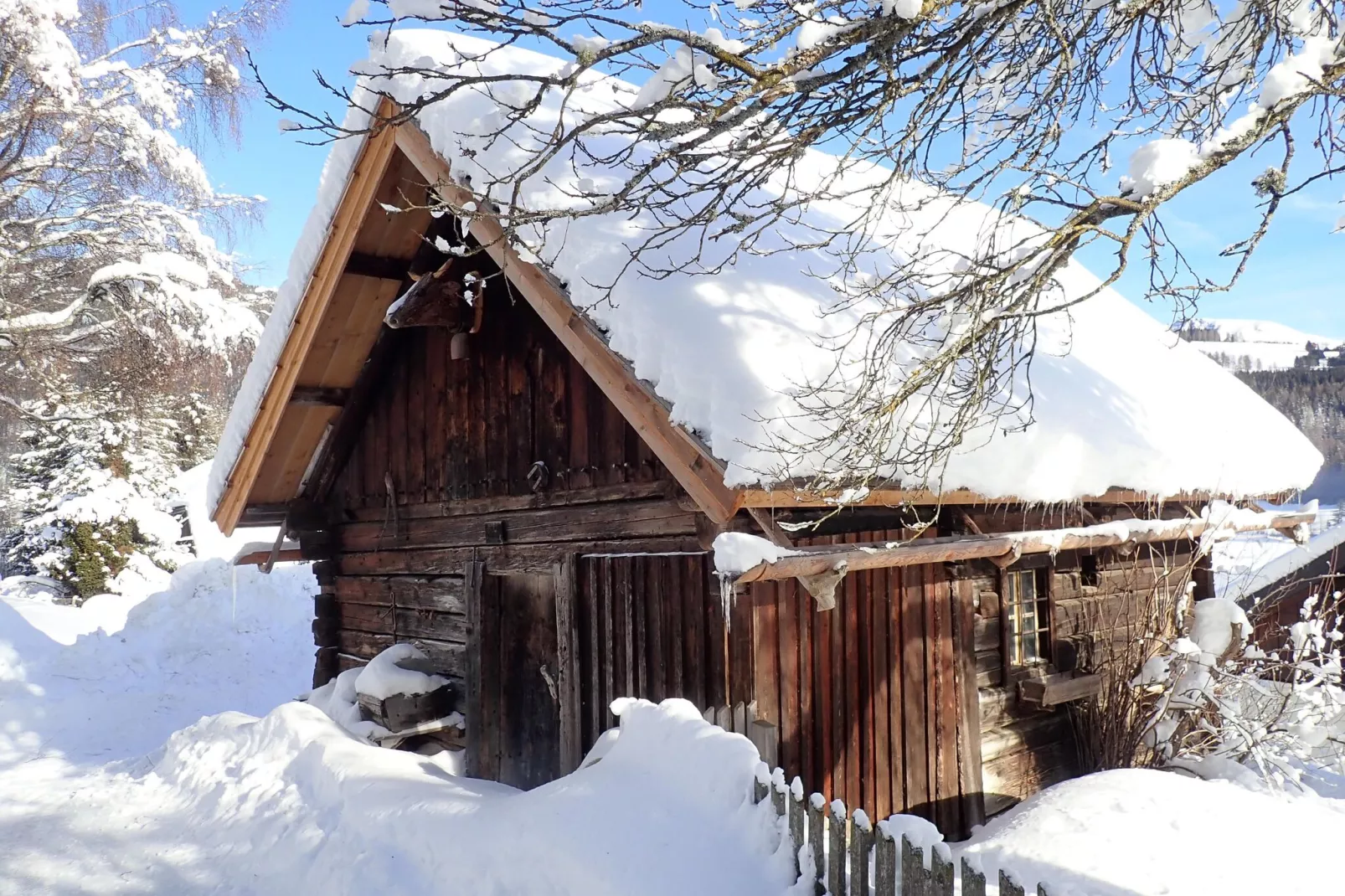 Mesnerhaus Fuchsn-Exterieur winter