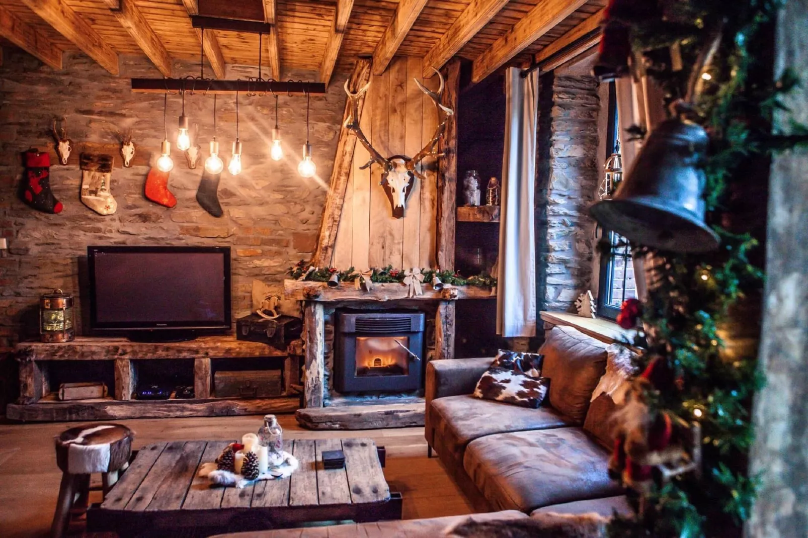 Le rustic-Woonkamer