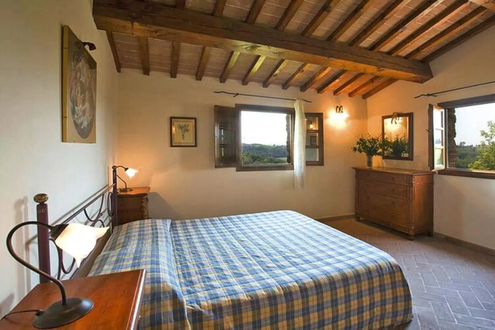 Agritourism Castellare di Tonda Resort & Spa Montaione-Typ F Superior 60 qm-Slaapkamer