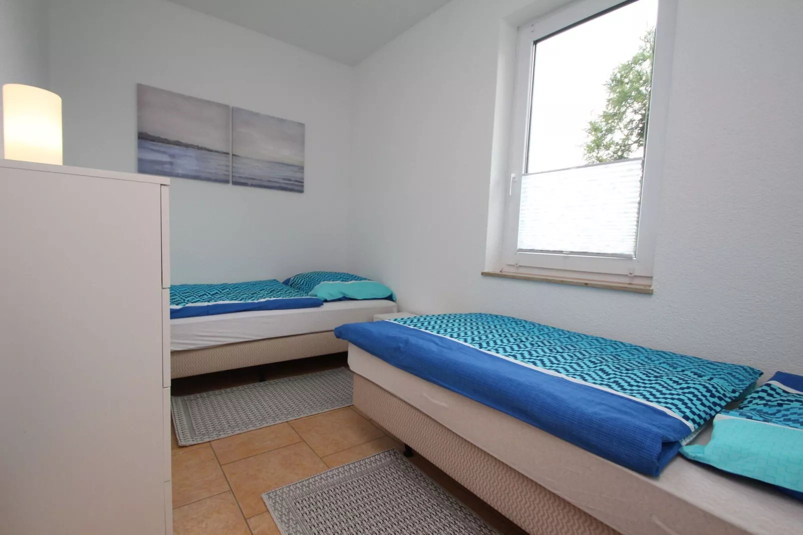 Reihenbungalow Nr 10 / Belegung 4 Personen-Slaapkamer