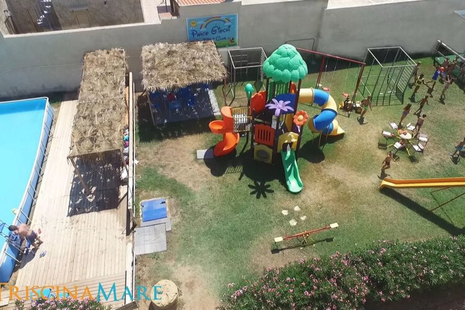 Residence Triscina Mare - Monolocale 2 vista mare frontale-Parkfaciliteiten
