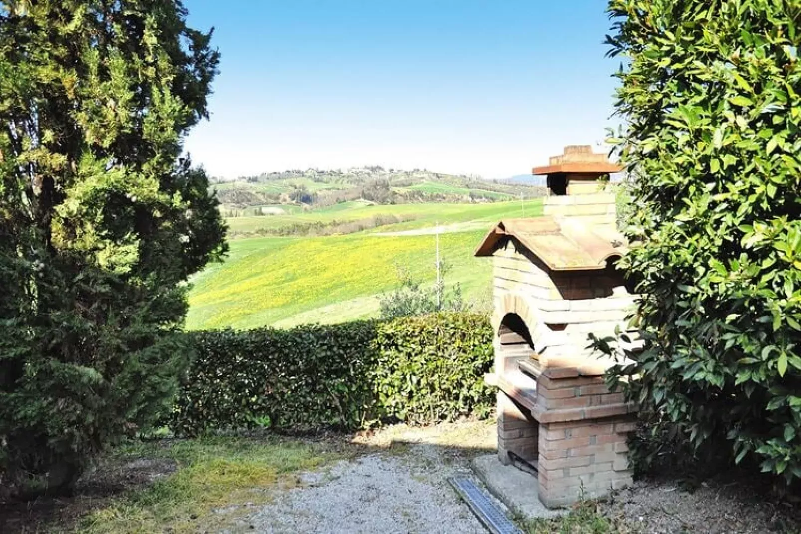 Agriturismo La Mirandola Villamagna Typ Falco Capriolo-Tuinen zomer