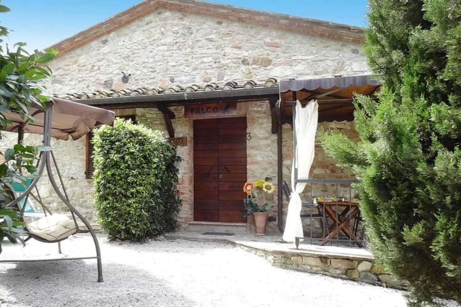 Agriturismo La Mirandola Villamagna Typ Falco Capriolo-Buitenkant zomer
