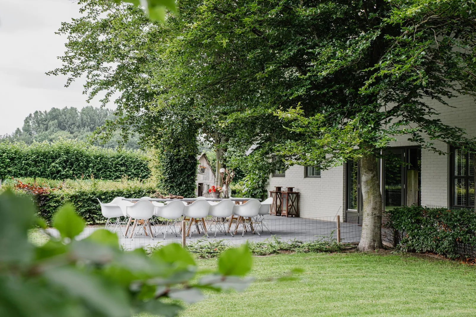 Dorpswoning De Volbloed-Tuinen zomer