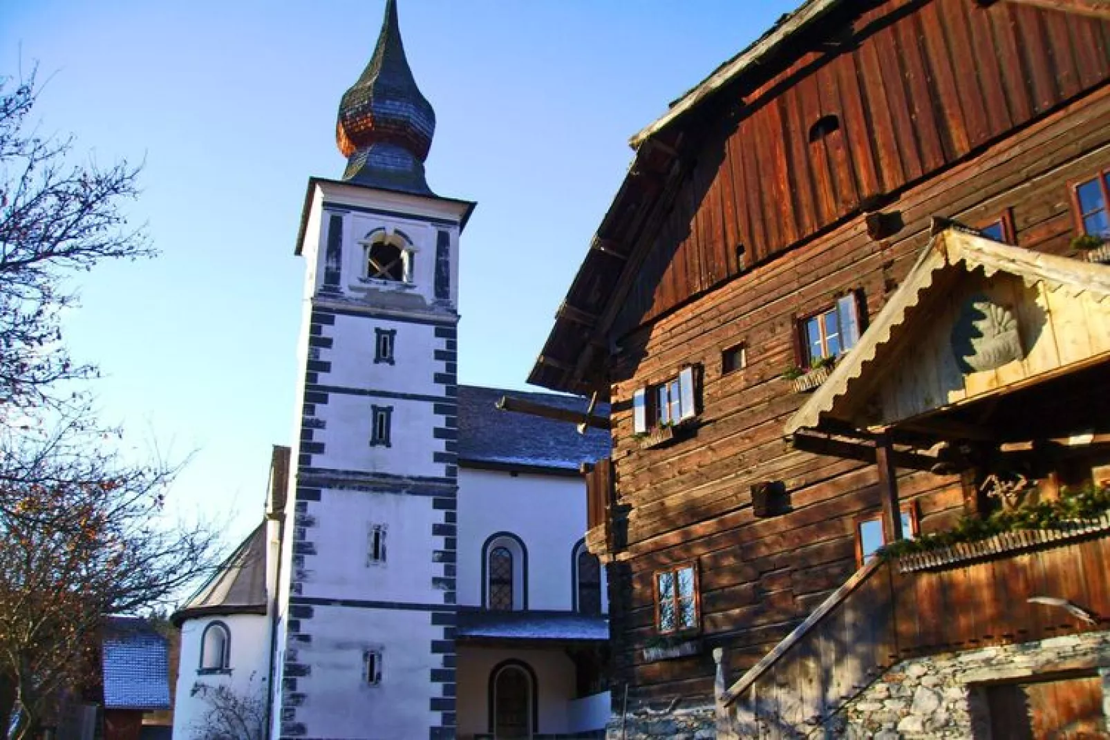 Mesnerhaus Fuchsn-Gebieden zomer 1km