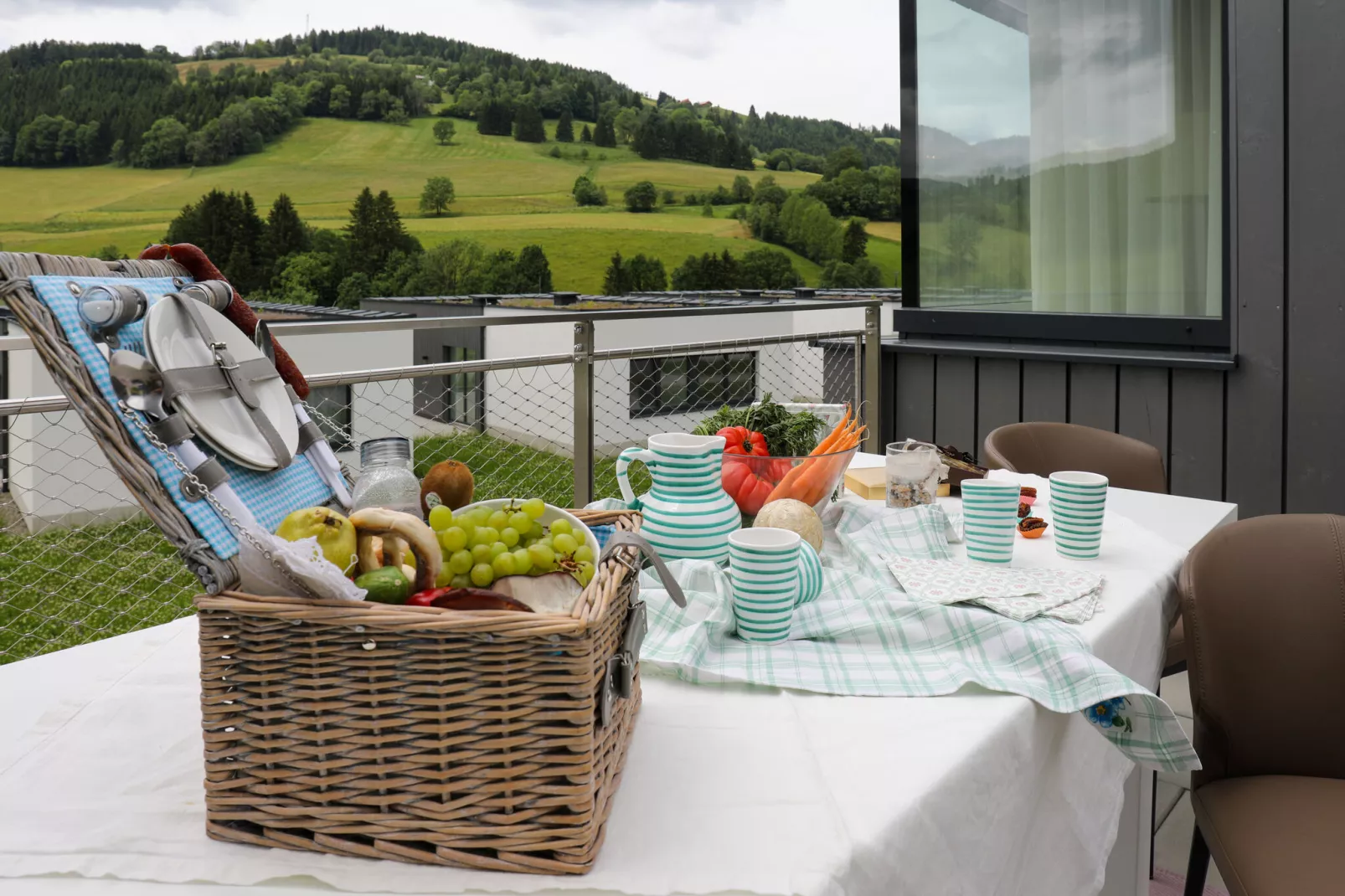 Naturpark Chalets 2-Terrasbalkon