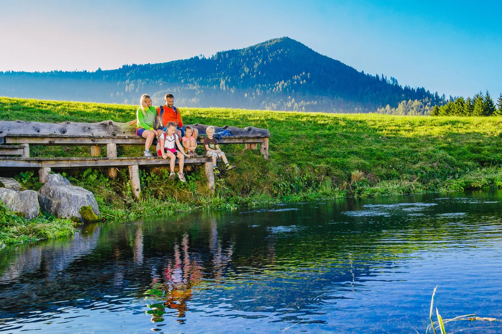 Naturpark Chalets 2-Gebieden zomer 5km