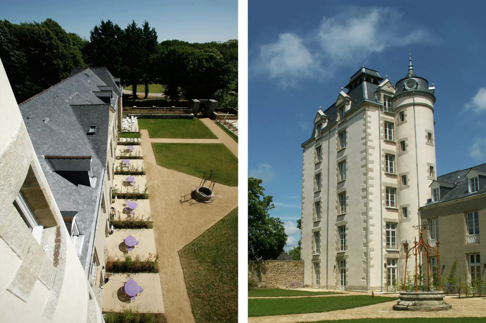 Le Château de Keravéon 4-Buitenkant zomer