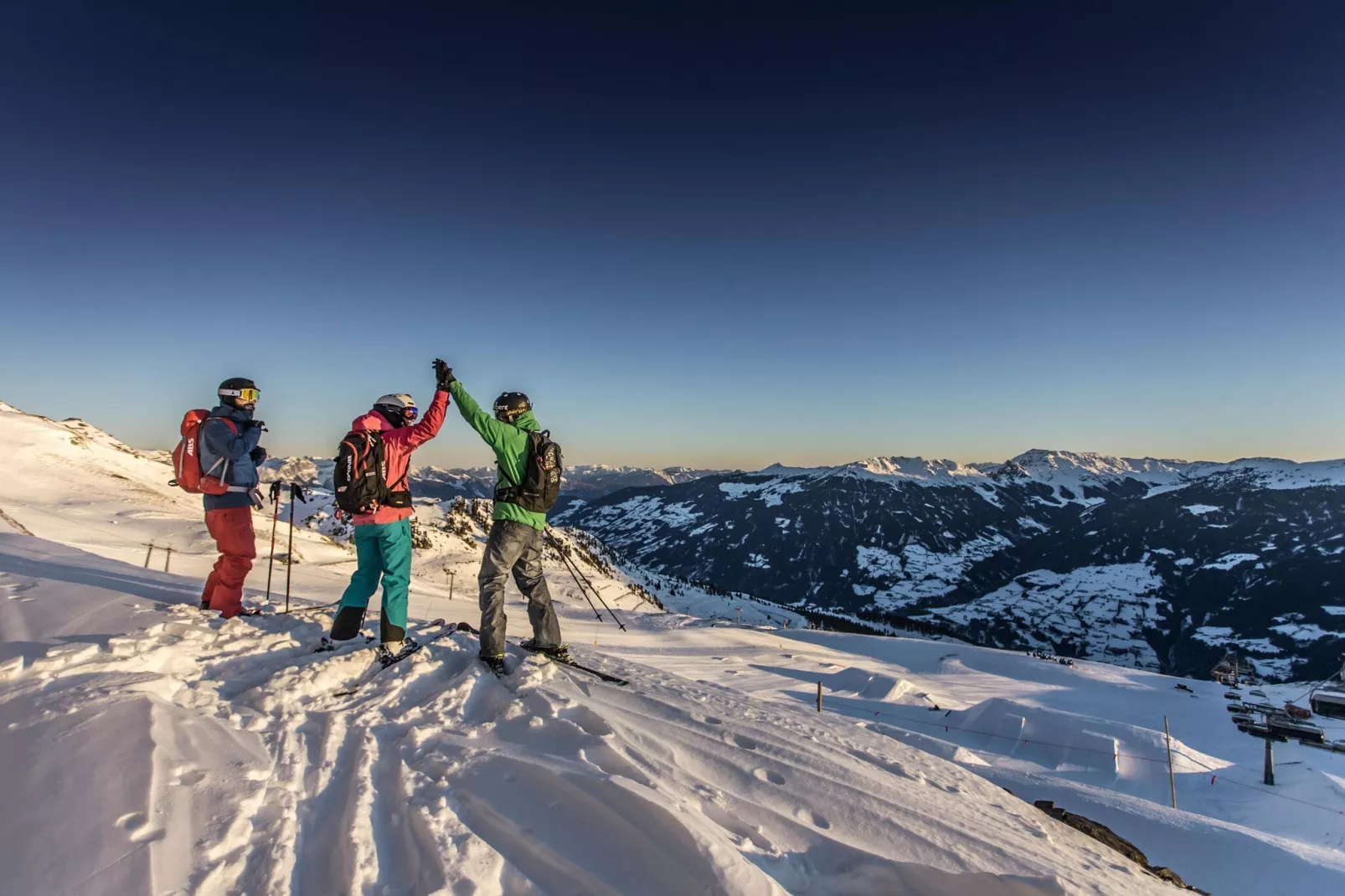 Ferienhaus Alpen Apart-Gebied winter 5km