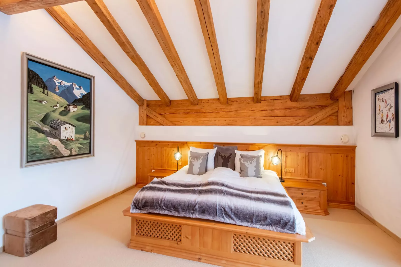 Luxury-Chalet in St Johann in Tirol-Slaapkamer