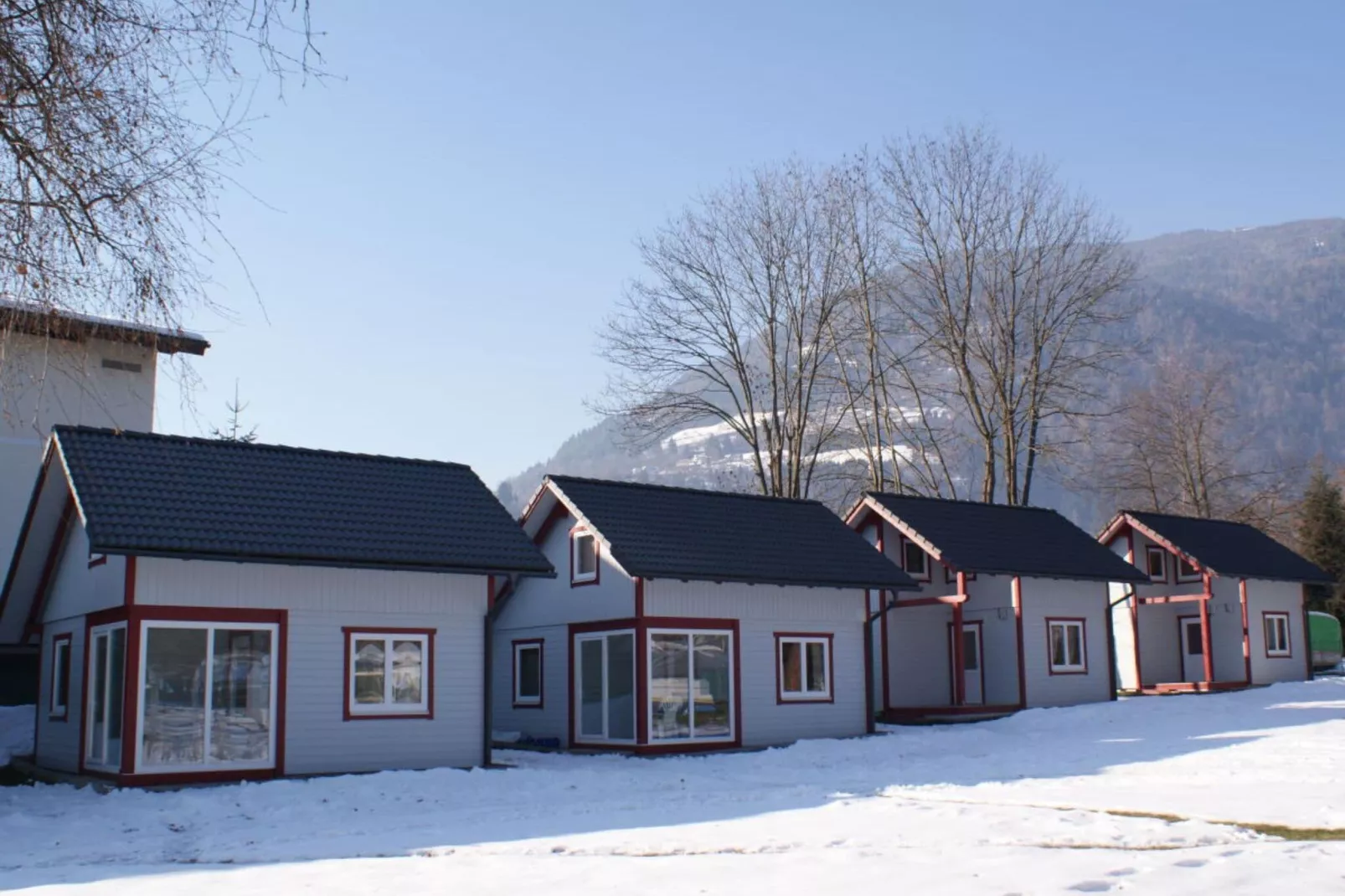Blasge Ferienhaus 1 - 58m²-Exterieur winter