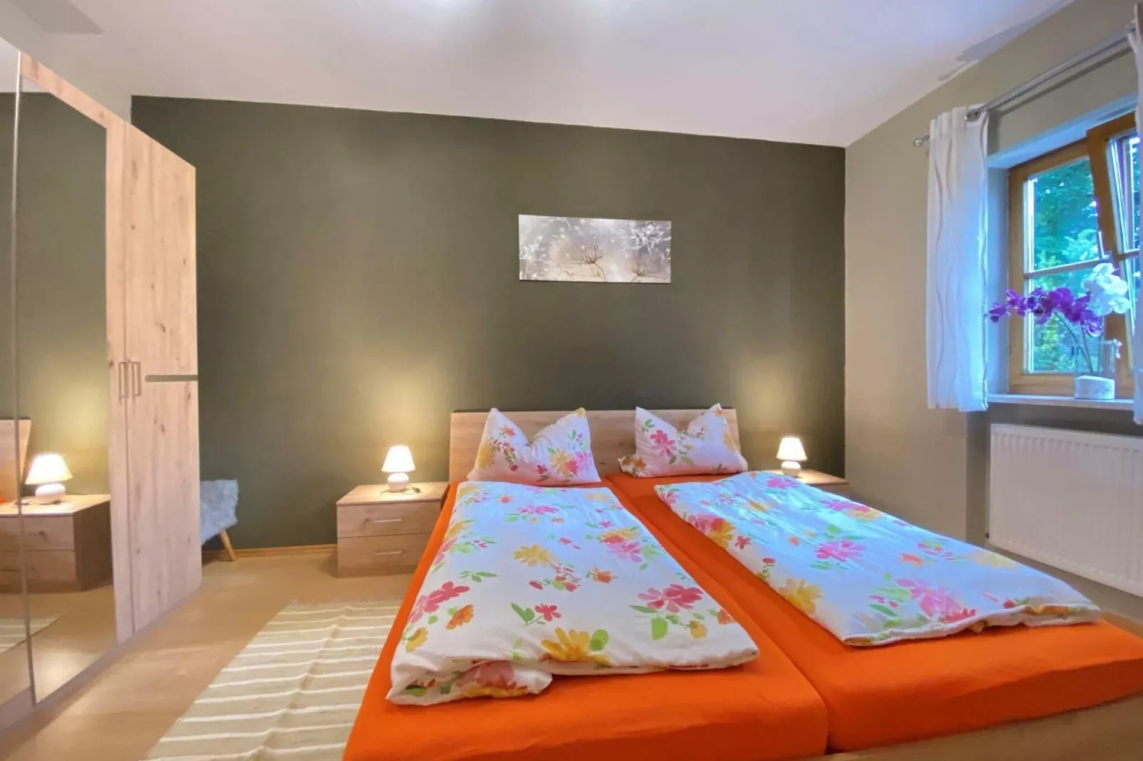 Holiday flats Haus am Wald Zenting-Wohnung für 4 Personen 56 qm-Slaapkamer