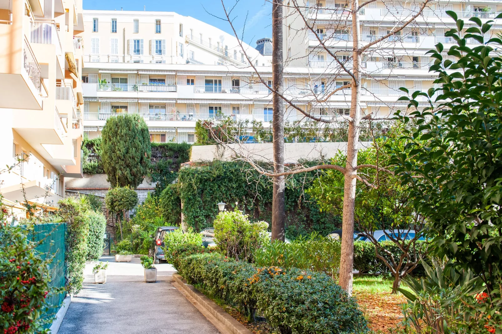 Charme à Menton-Tuinen zomer