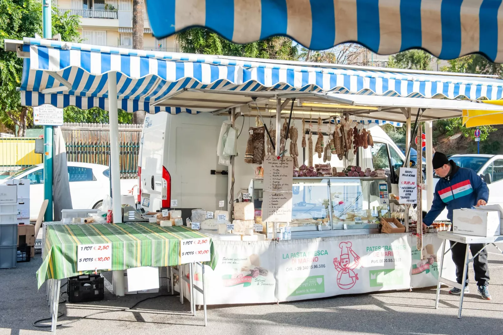 Charme à Menton-Gebieden zomer 1km