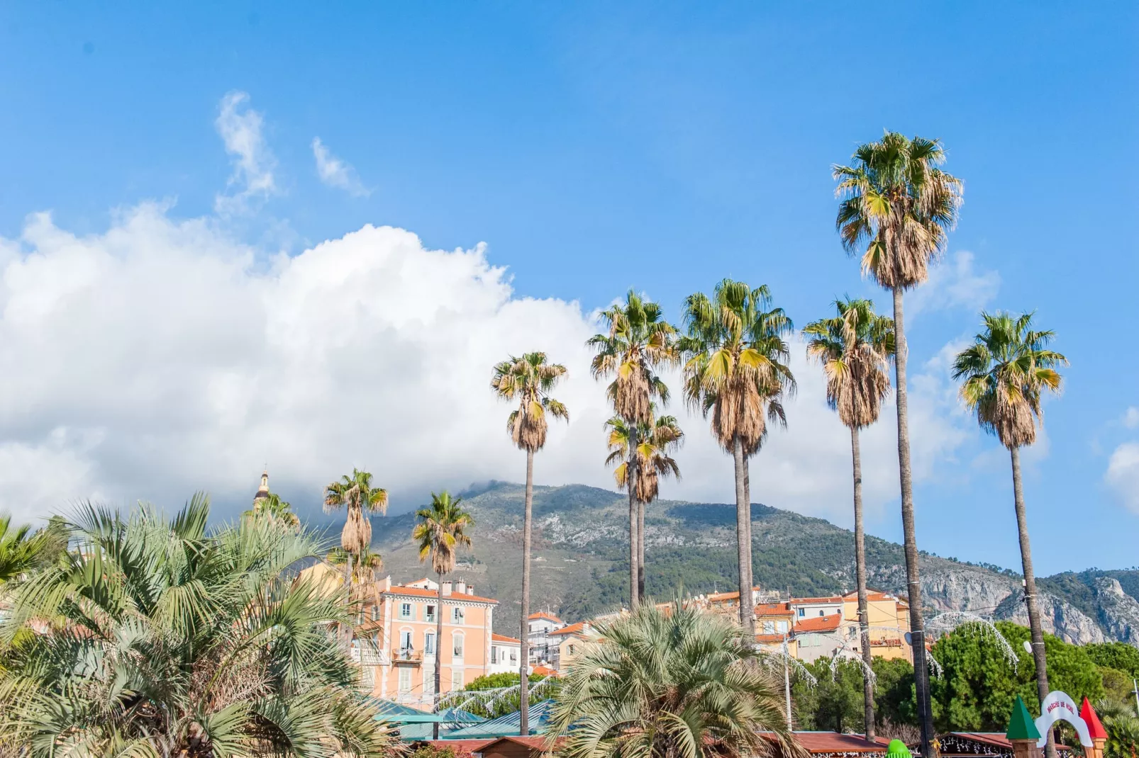 Charme à Menton-Gebieden zomer 1km