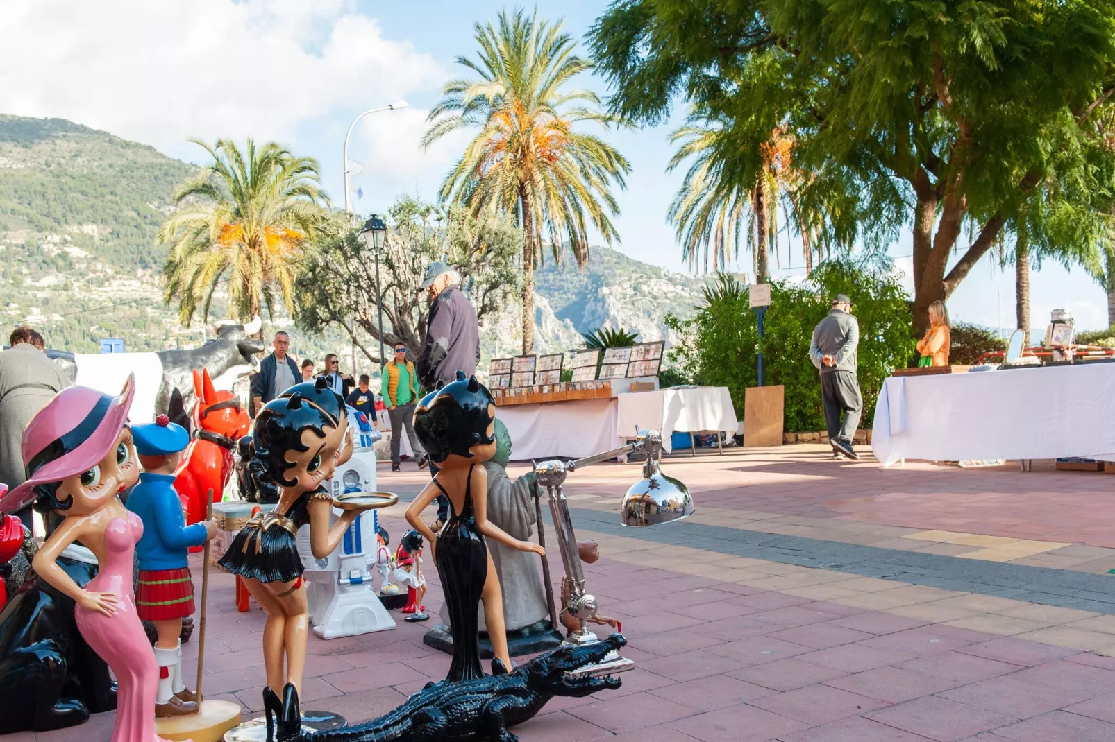 Charme à Menton-Gebieden zomer 1km