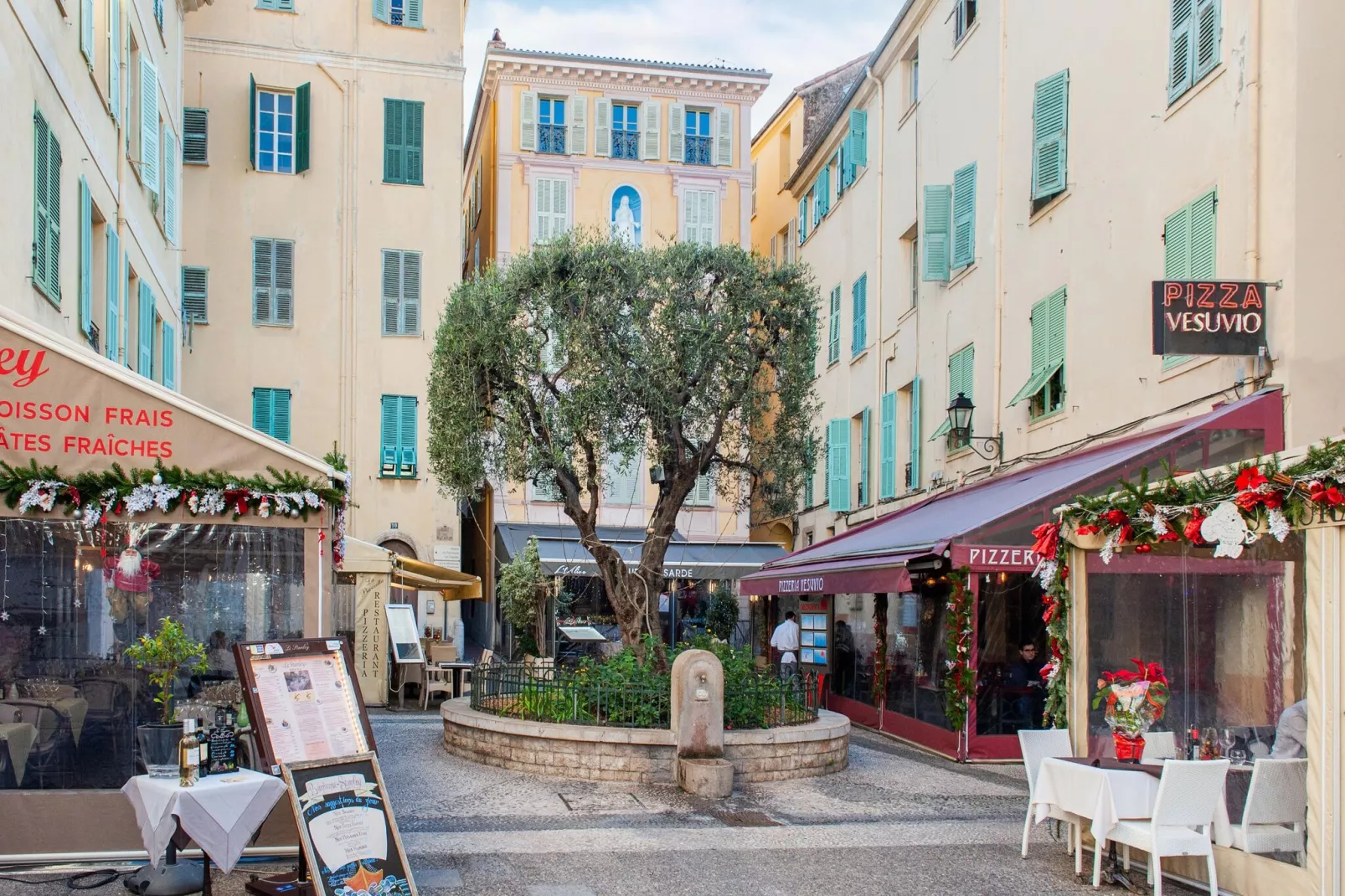 Charme à Menton-Gebieden zomer 1km