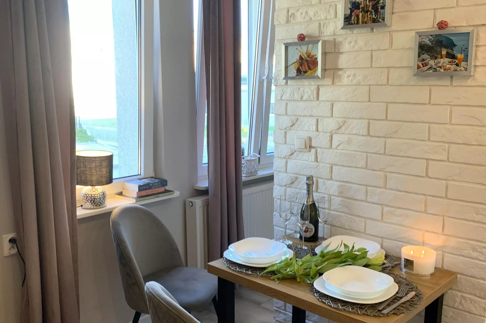 Apartament Gdańsk-Woonkamer