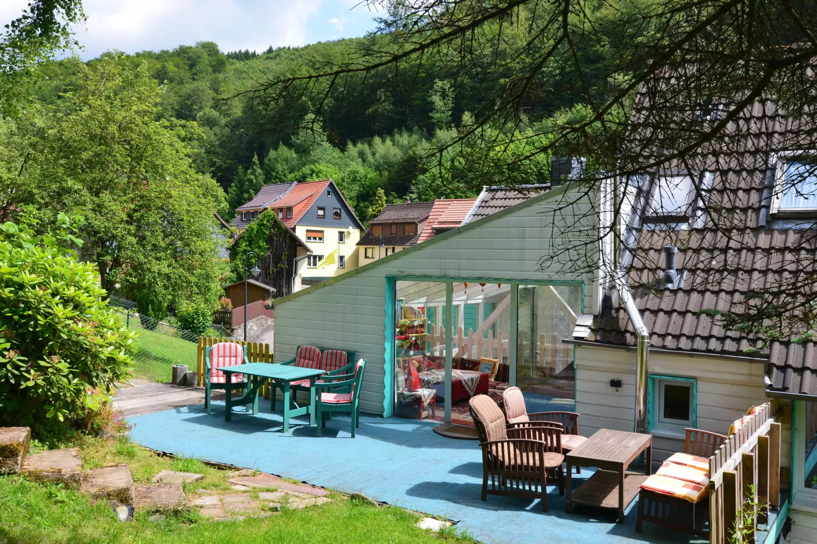 Grand Chalet am Bergflüsschen