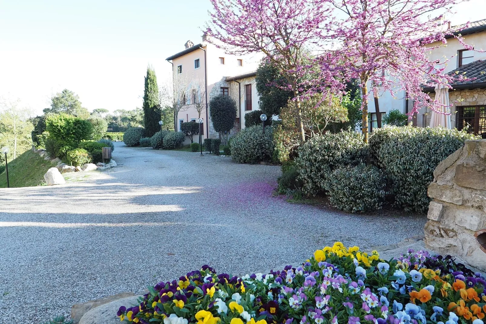 Il Torrino del Borgo-Buitenkant zomer