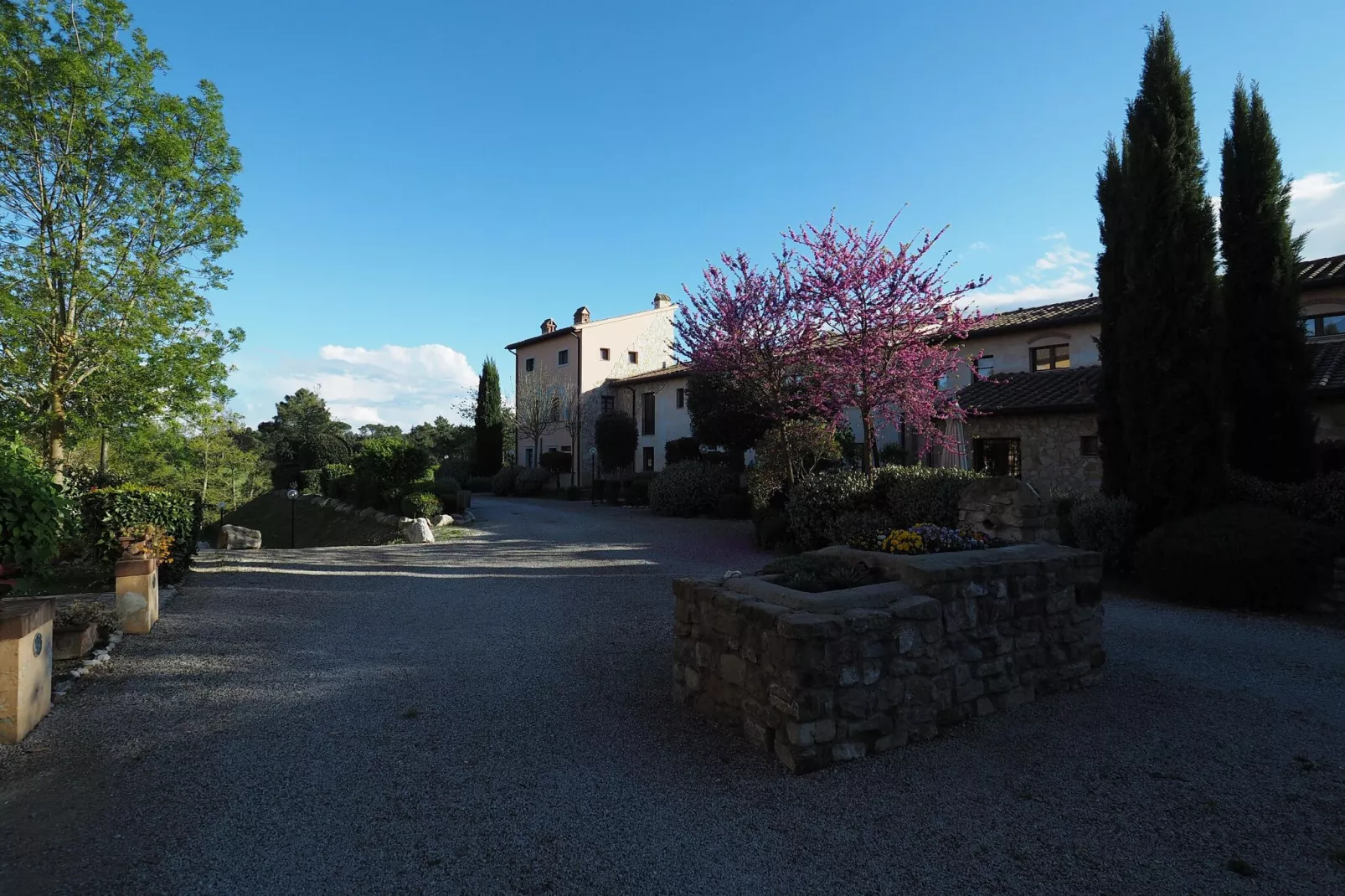 Il Torrino del Borgo-Tuinen zomer