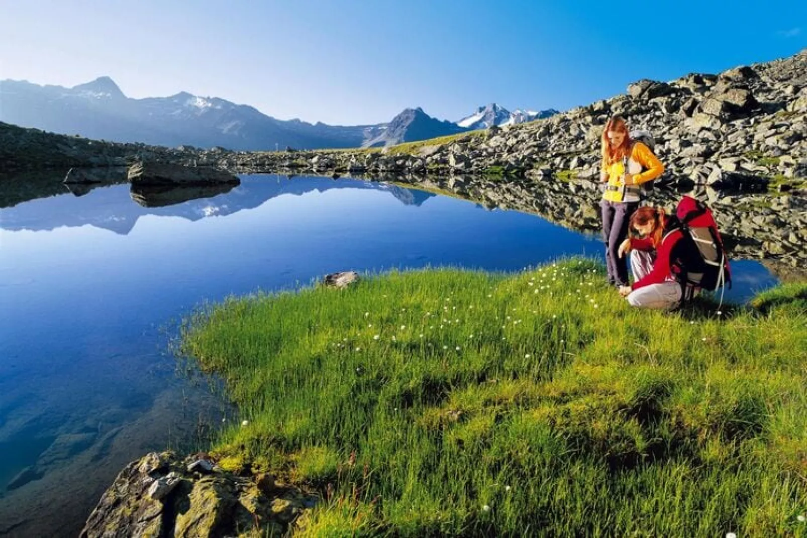 Landhaus Falkner Sölden-Gebieden zomer 1km