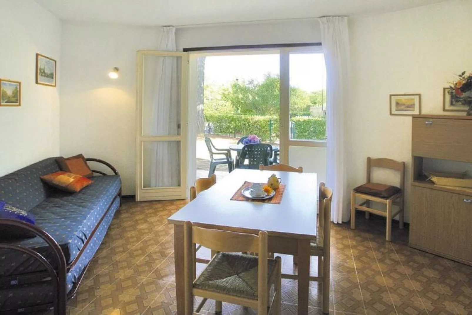 Holiday resort Villaggio Tivoli Bibione Spiaggia-Typ 2/37qm / 2-Zimmer-App auf 1 Etage-Woonkamer