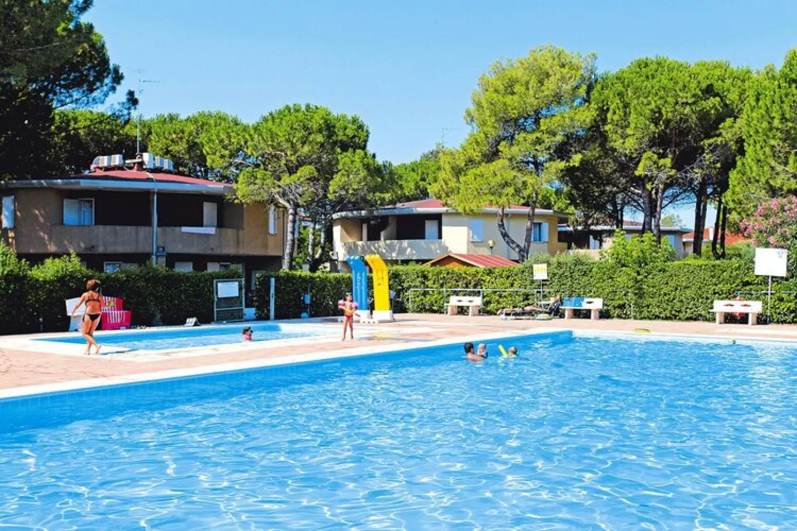 Holiday resort Villaggio Tivoli Bibione Spiaggia-Typ 2/37qm / 2-Zimmer-App auf 1 Etage-Zwembad