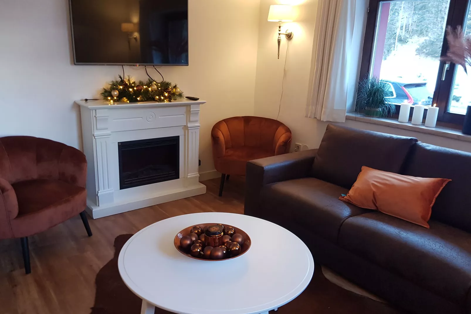 Chalet Neva S Saalbach-Woonkamer