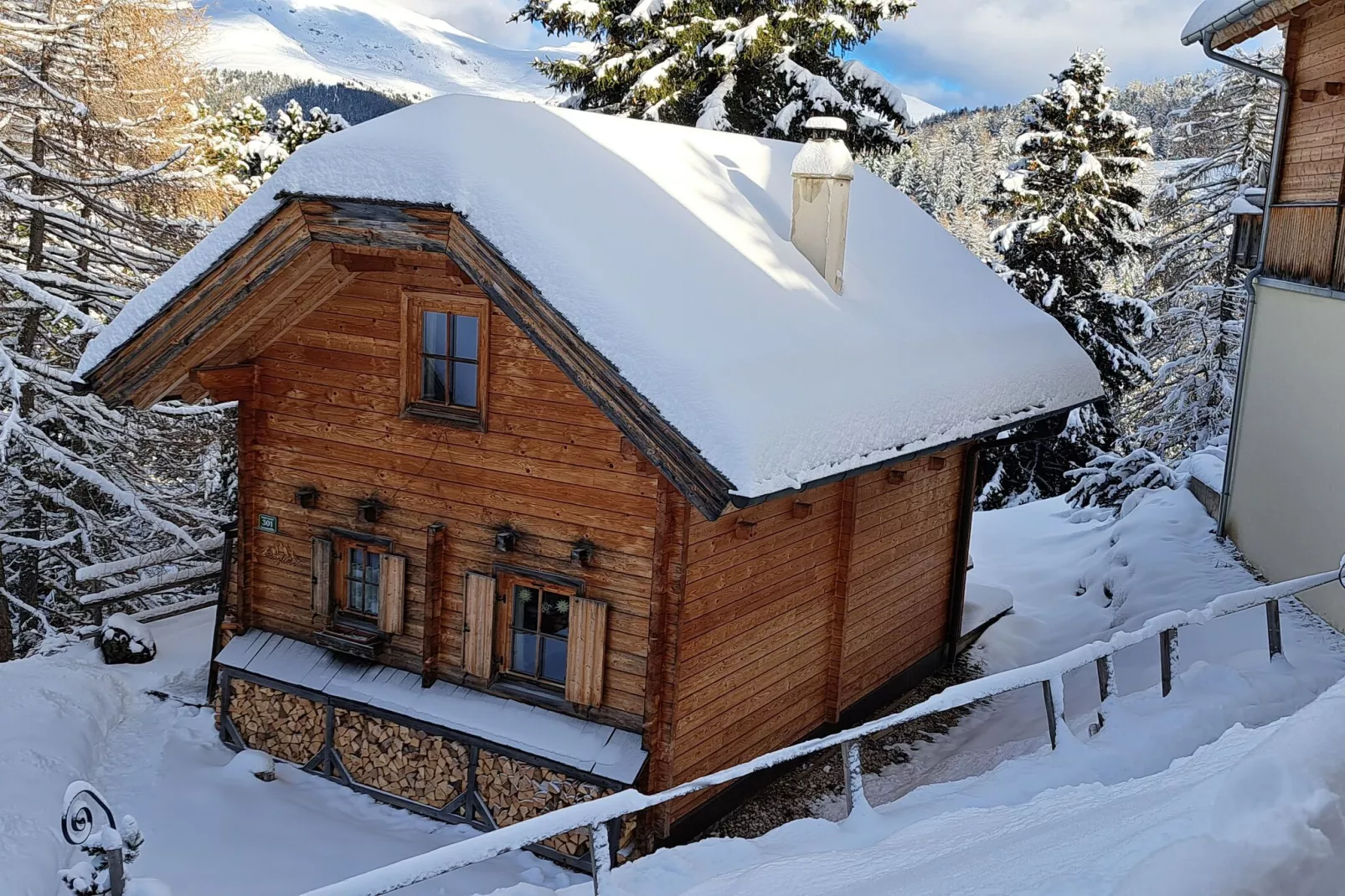 Chalet Bergliebe-Exterieur winter