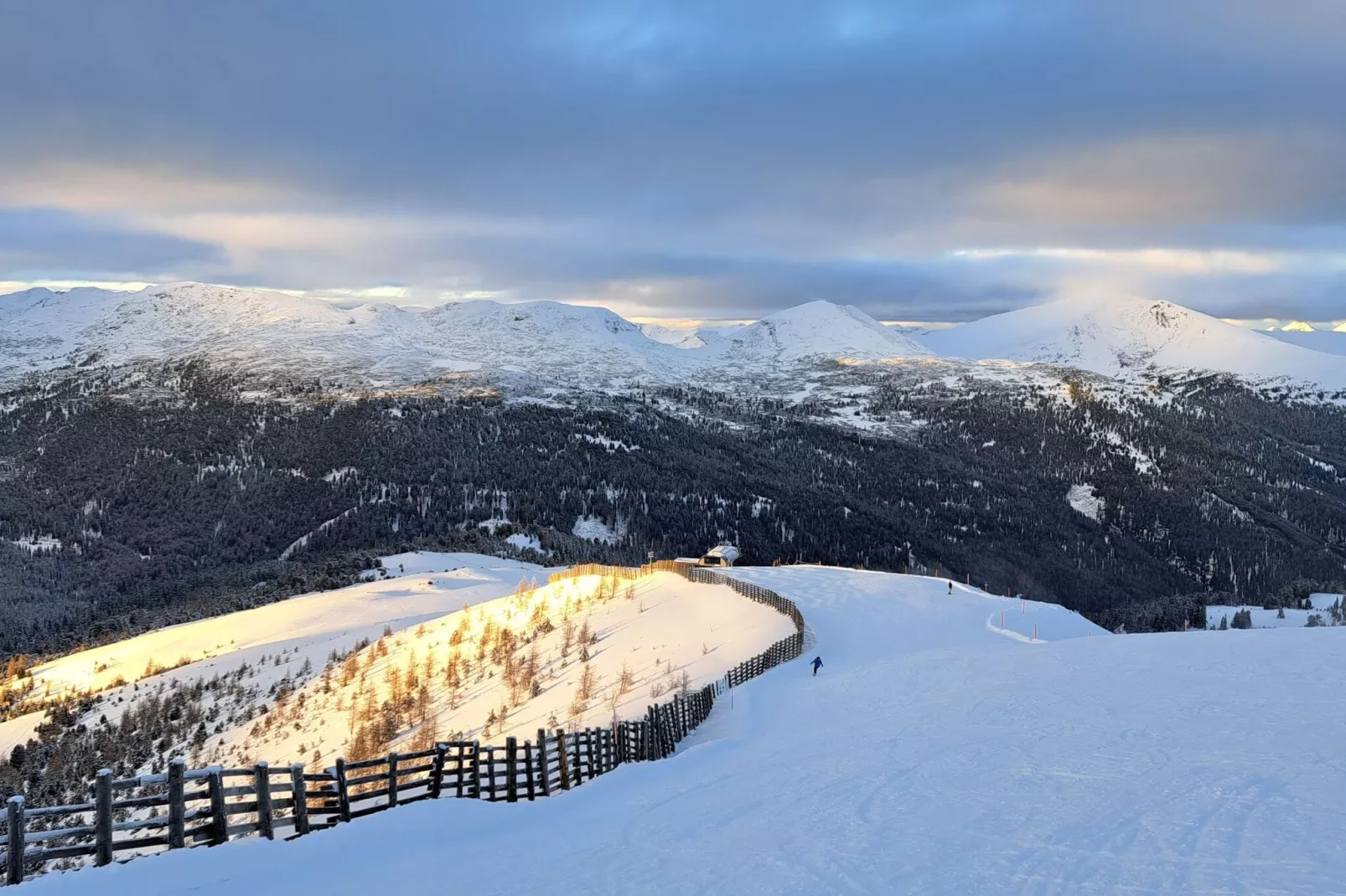 Chalet Bergliebe-Gebied winter 1km