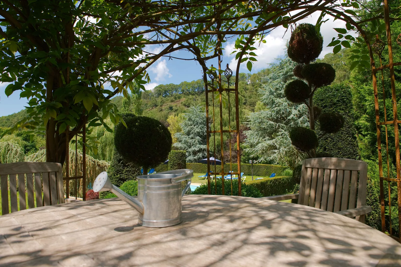 Relais de l' Ourthe-Terrasbalkon