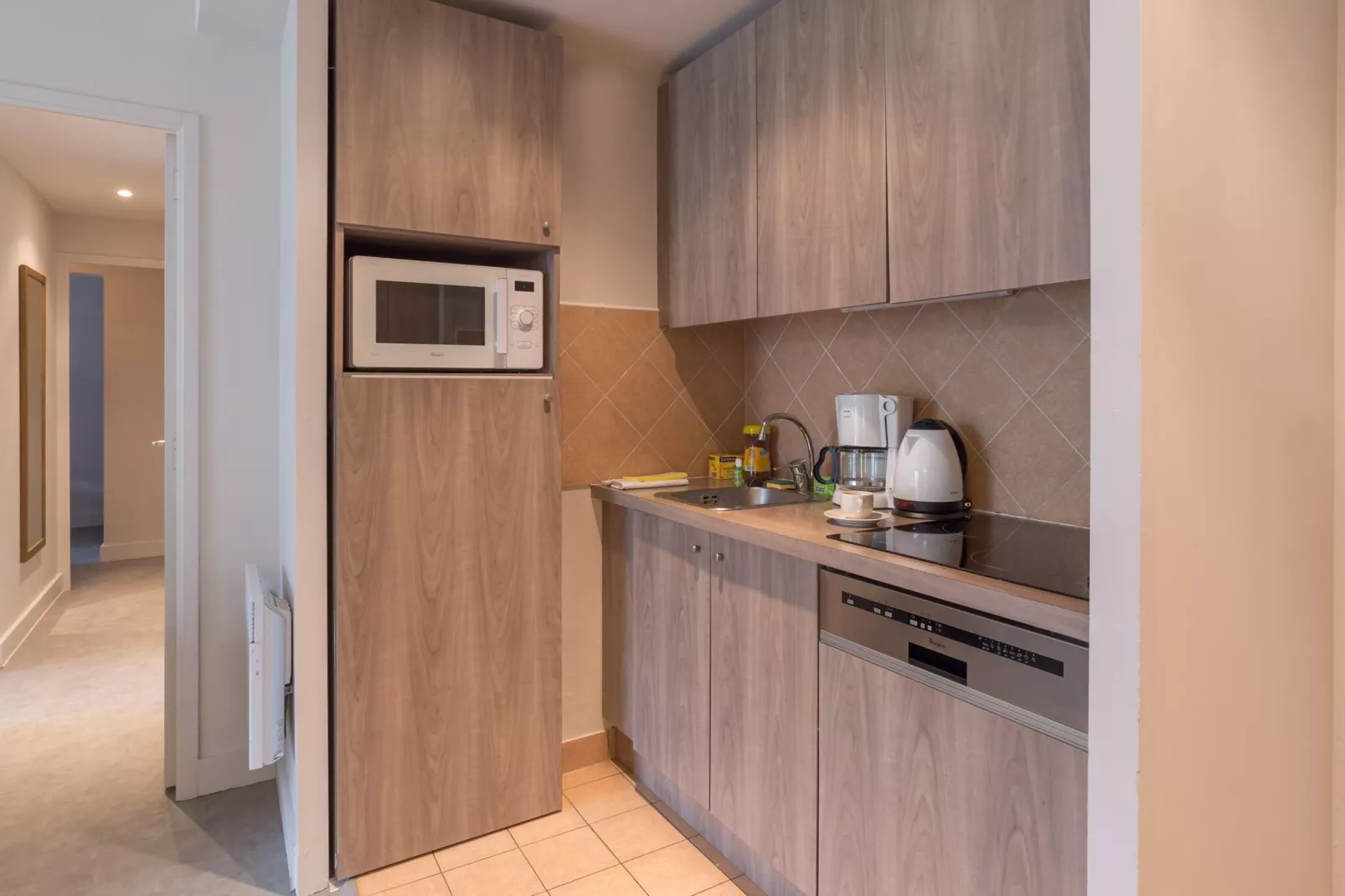 Residence L'Archipel Perros-Guirec  27 Standard - Apt 7 p- 2 bedrooms-Woonkamer
