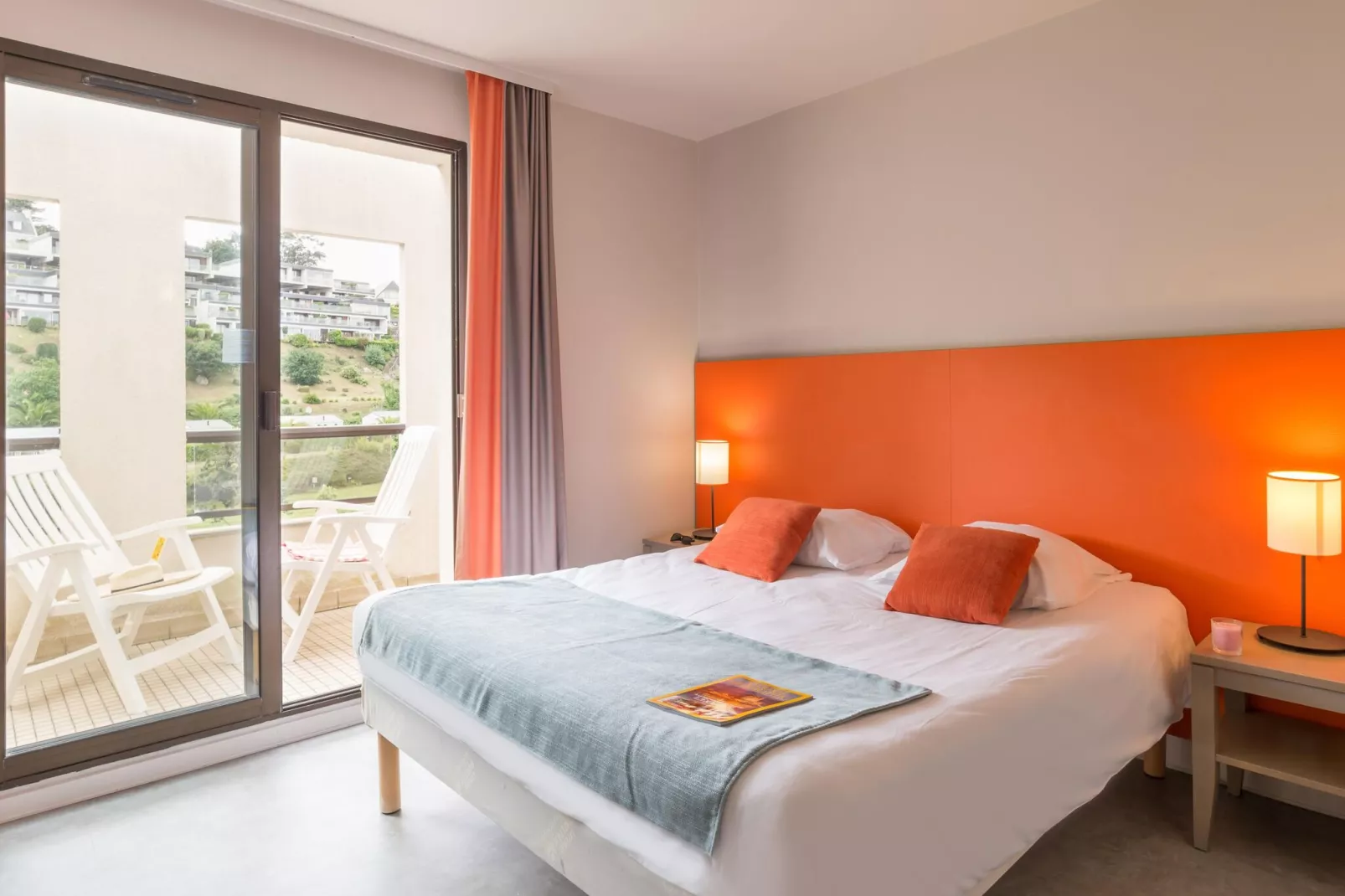 Residence L'Archipel Perros-Guirec  27 Standard - Apt 7 p- 2 bedrooms-Slaapkamer