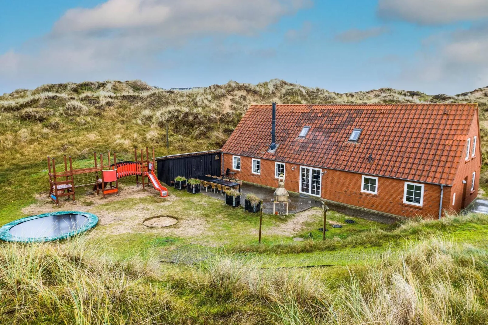 14 persoons vakantie huis in Fanø-Buitenlucht