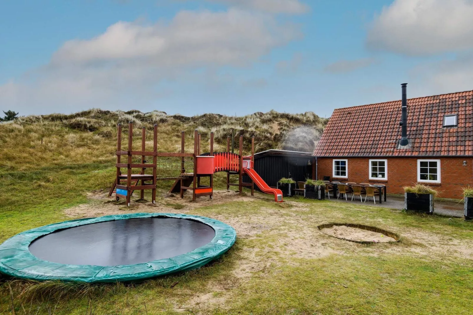 14 persoons vakantie huis in Fanø-Buitenlucht
