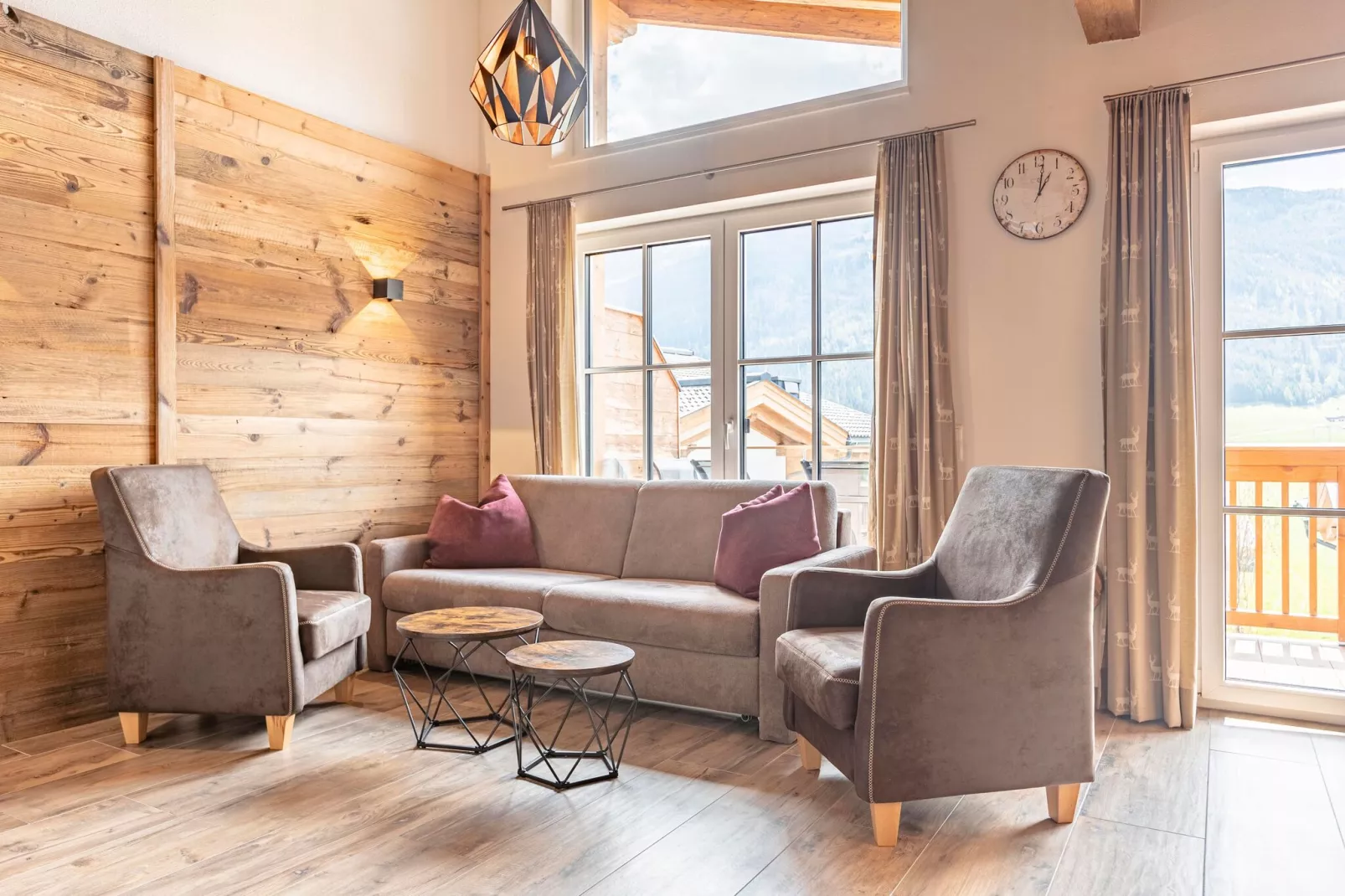 Chalet Weißsee - 4 Personen-Woonkamer