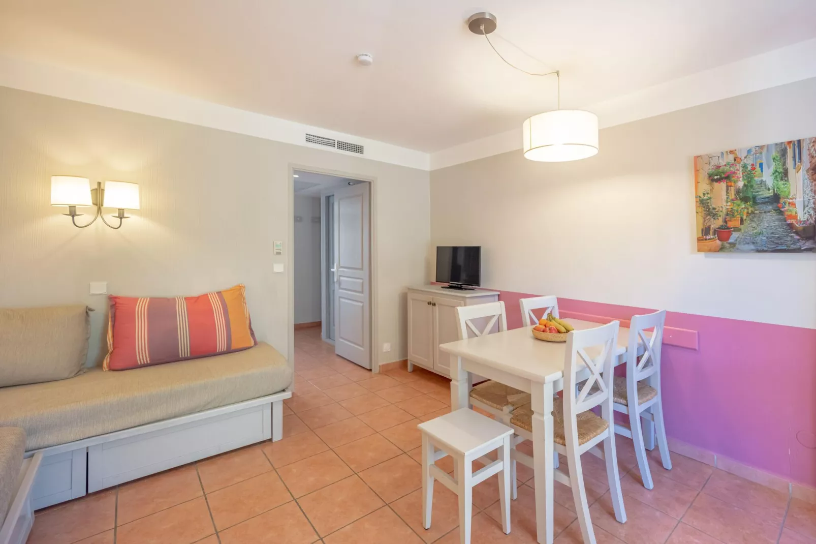 Residence Les Rives de Cannes Mandelieu Mandelieu-la-Napoule - 25 Standard - Apt 5 p - 1 bedroom-Woonkamer