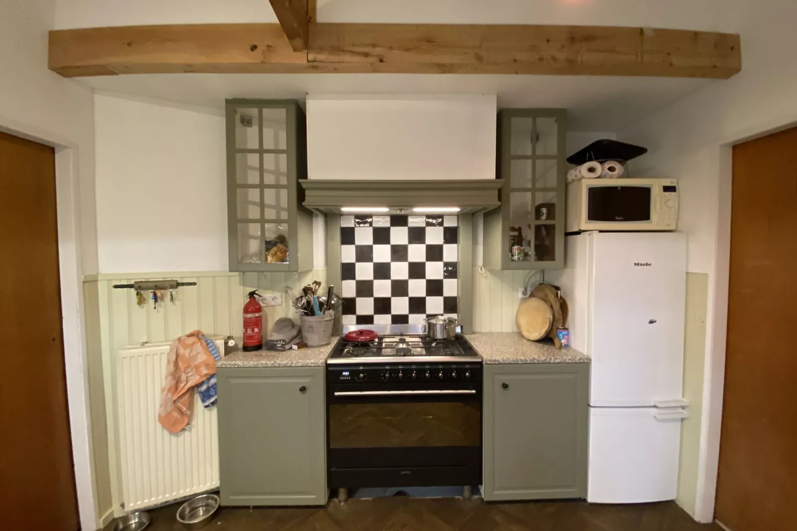 Huis in het bos-Keuken