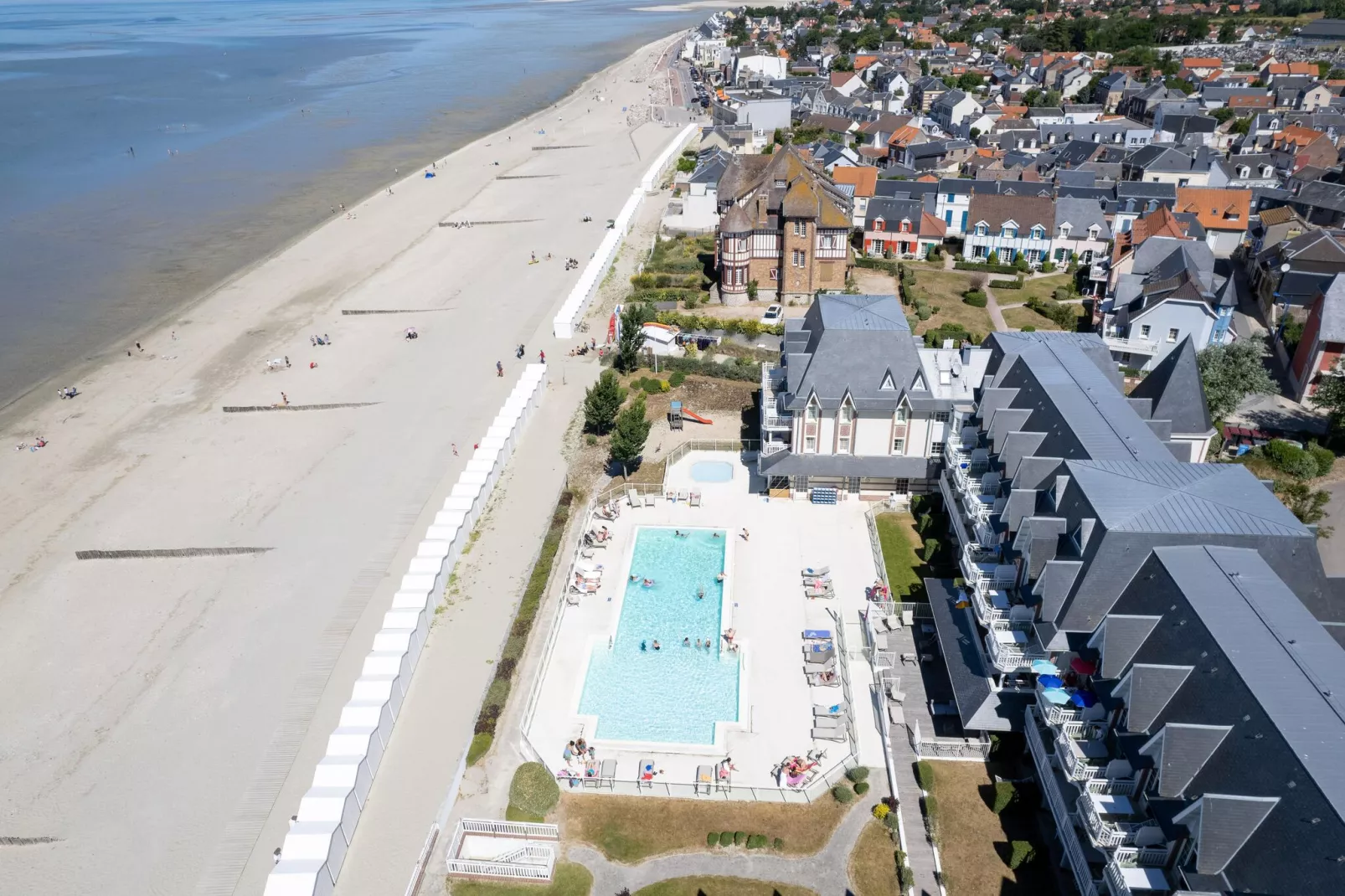 Residence de la Plage Le Crotoy - 25B StandardApt 4 p - 1 bedroom - sea view-Buitenkant zomer