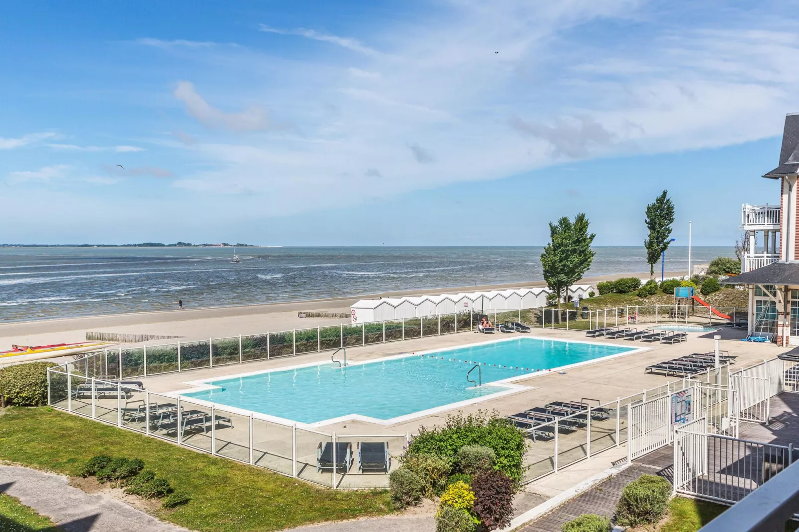 Residence de la Plage Le Crotoy - 25B StandardApt 4 p - 1 bedroom - sea view-Zwembad