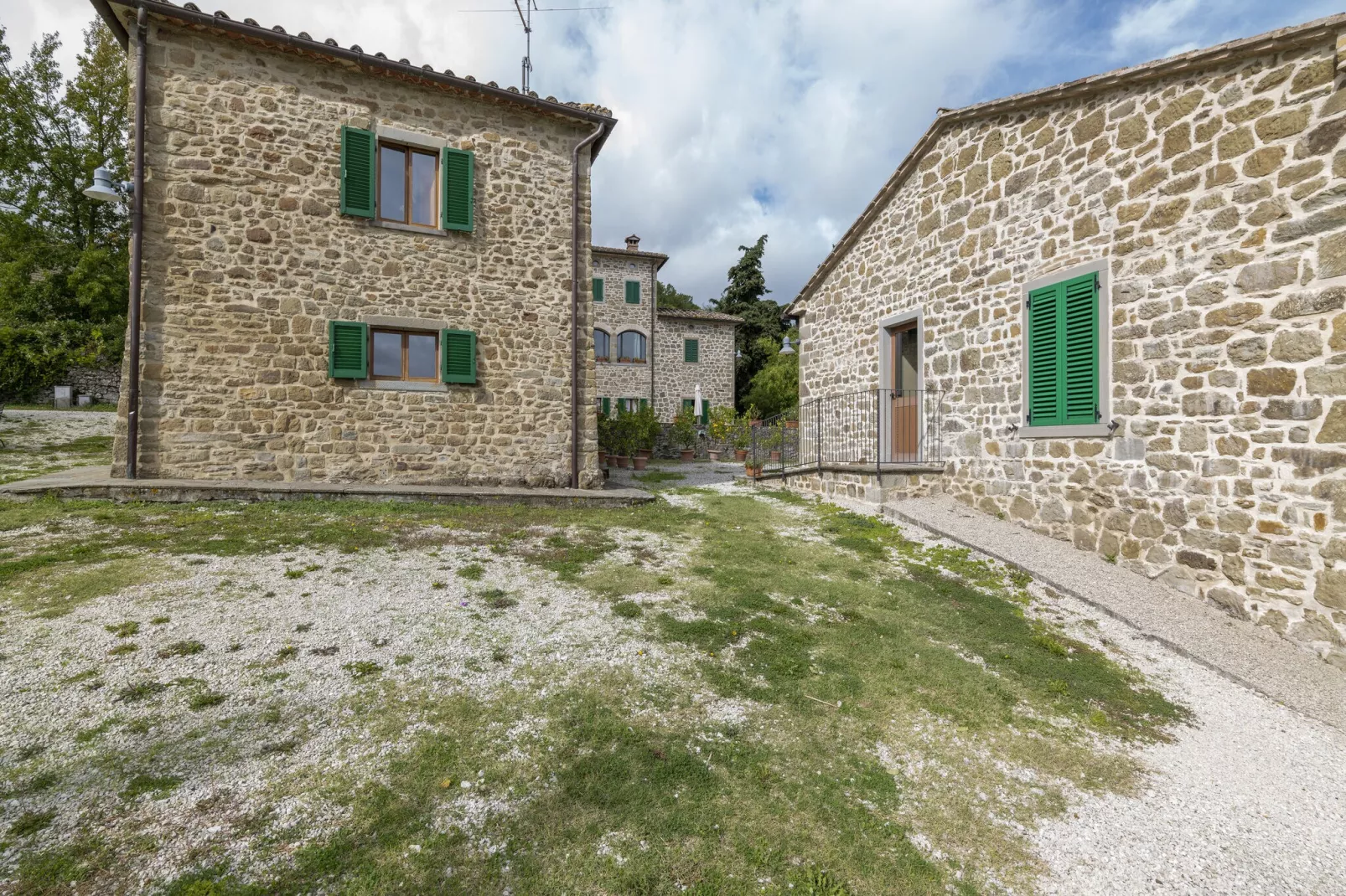 Casa Granaio-Buitenkant zomer