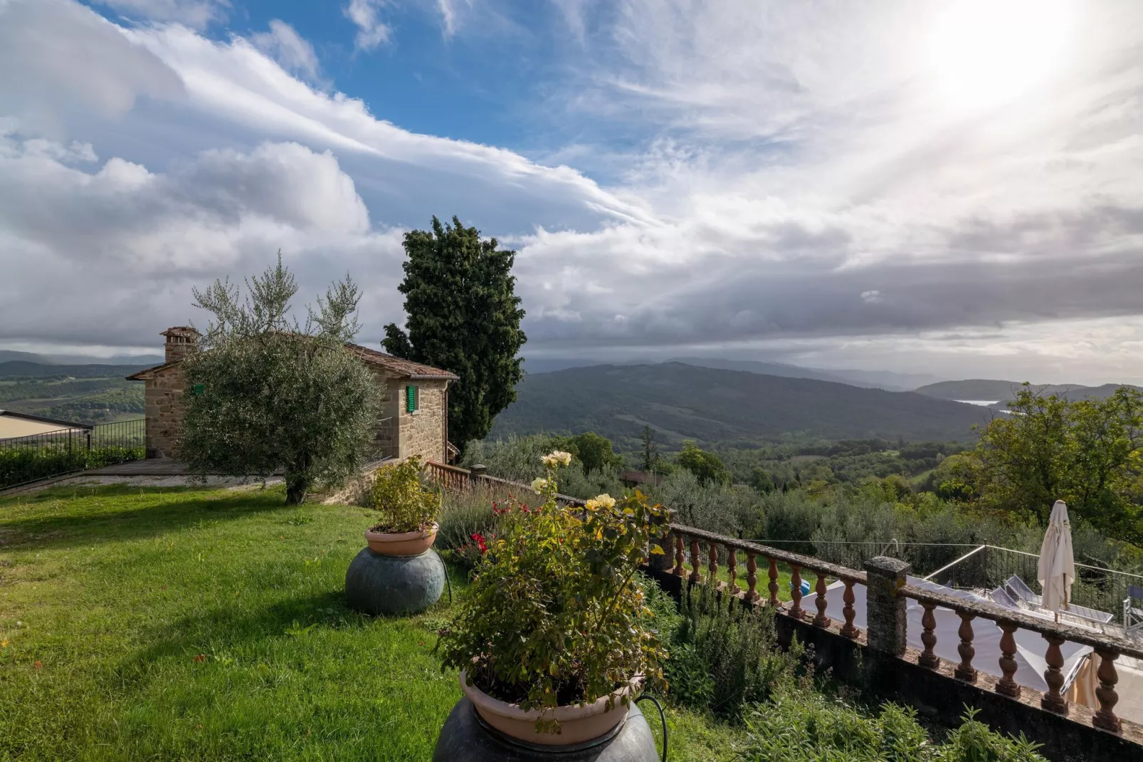 Casa Granaio-Tuinen zomer
