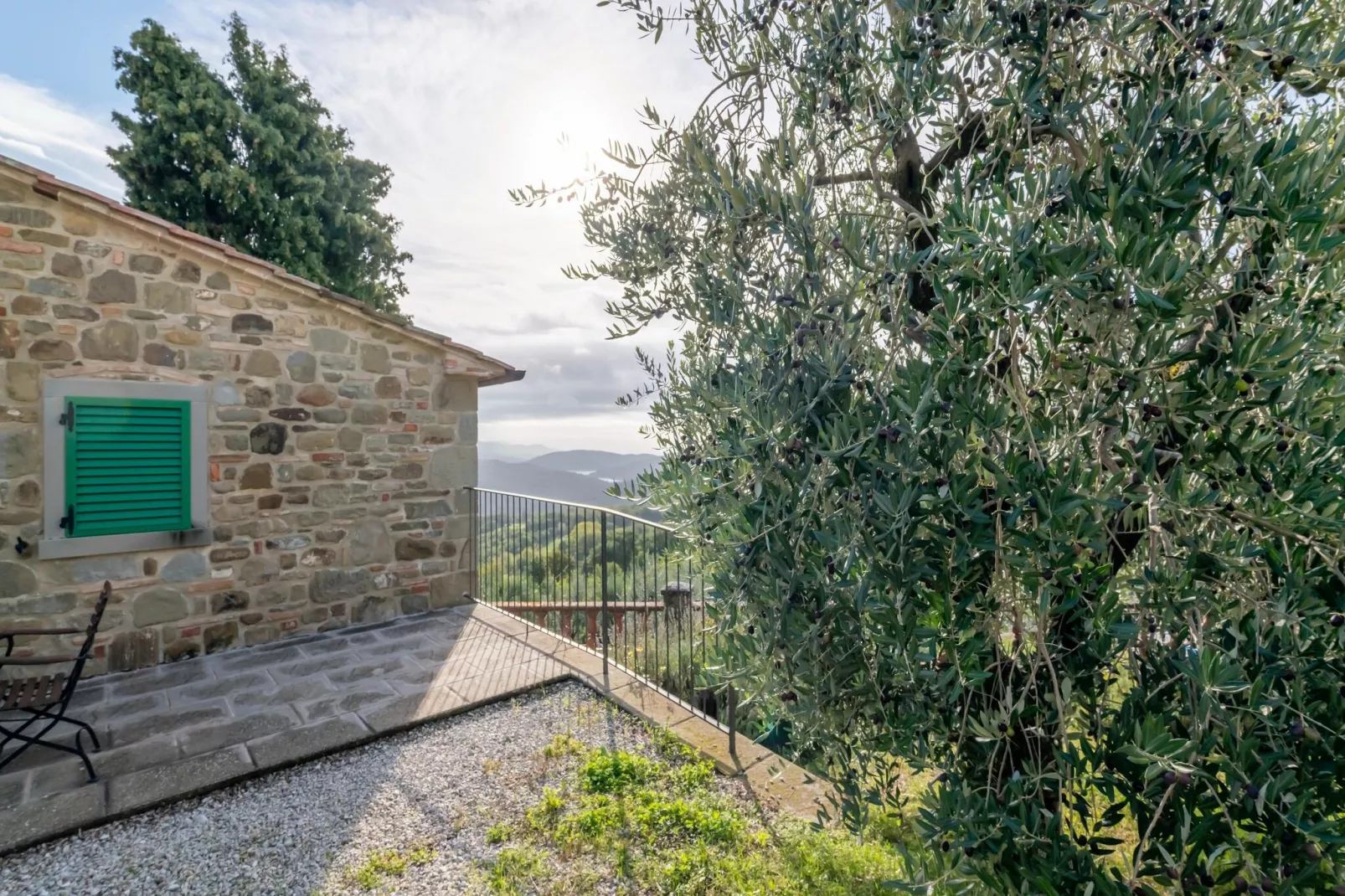 Casa Granaio-Uitzicht zomer