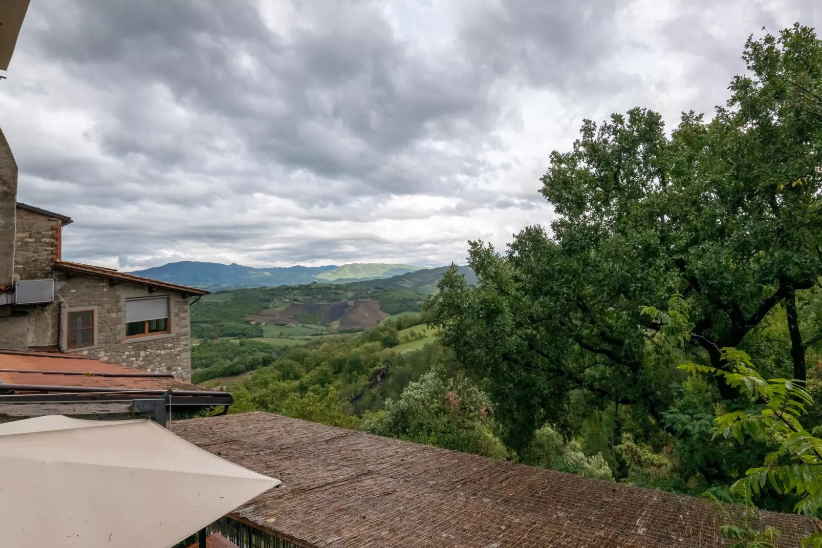 Casa Granaio-Gebieden zomer 1km