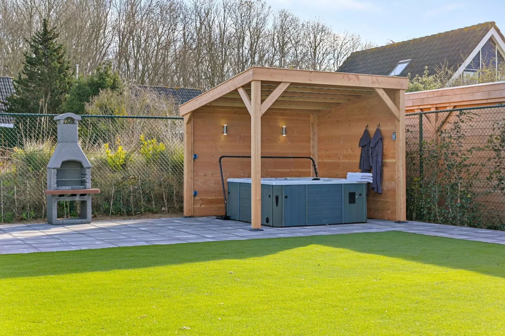 Villa IJsvogel met jacuzzi kosten voor gebruik-Wellness