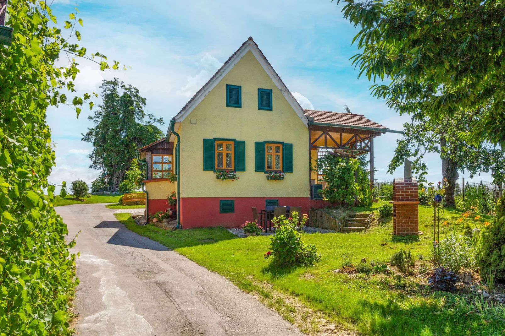 Haus Weitzer-Buitenkant zomer