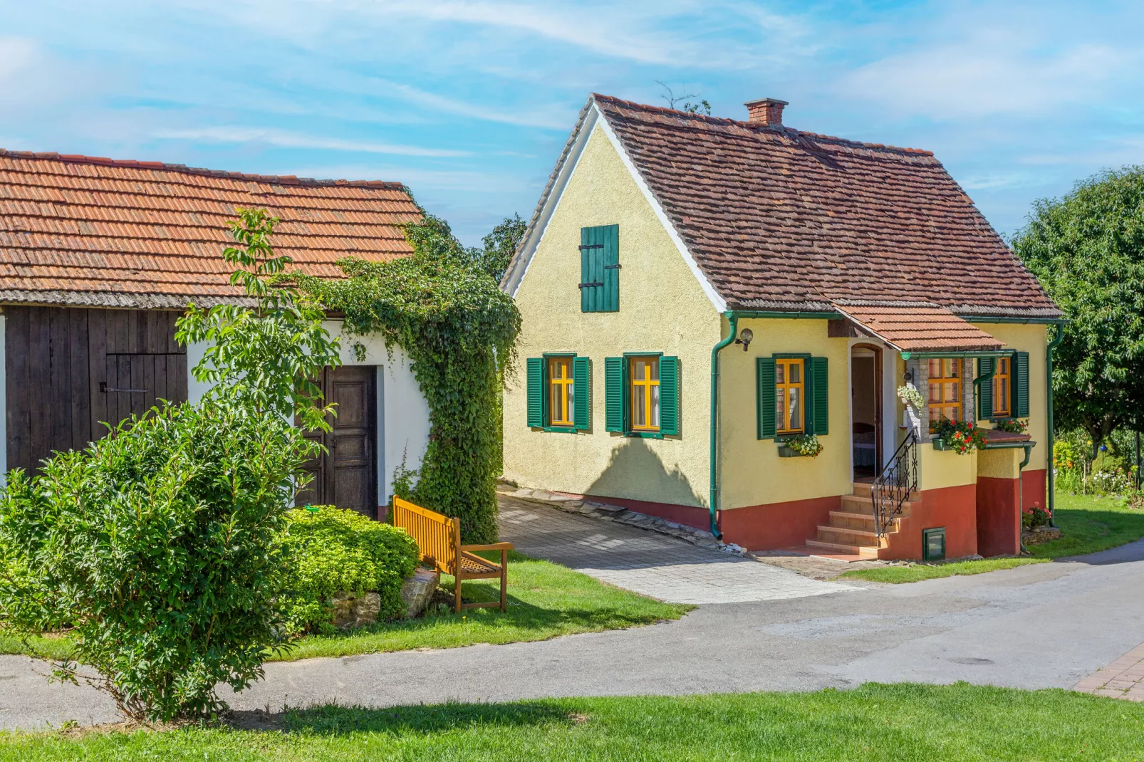 Haus Weitzer-Buitenkant zomer