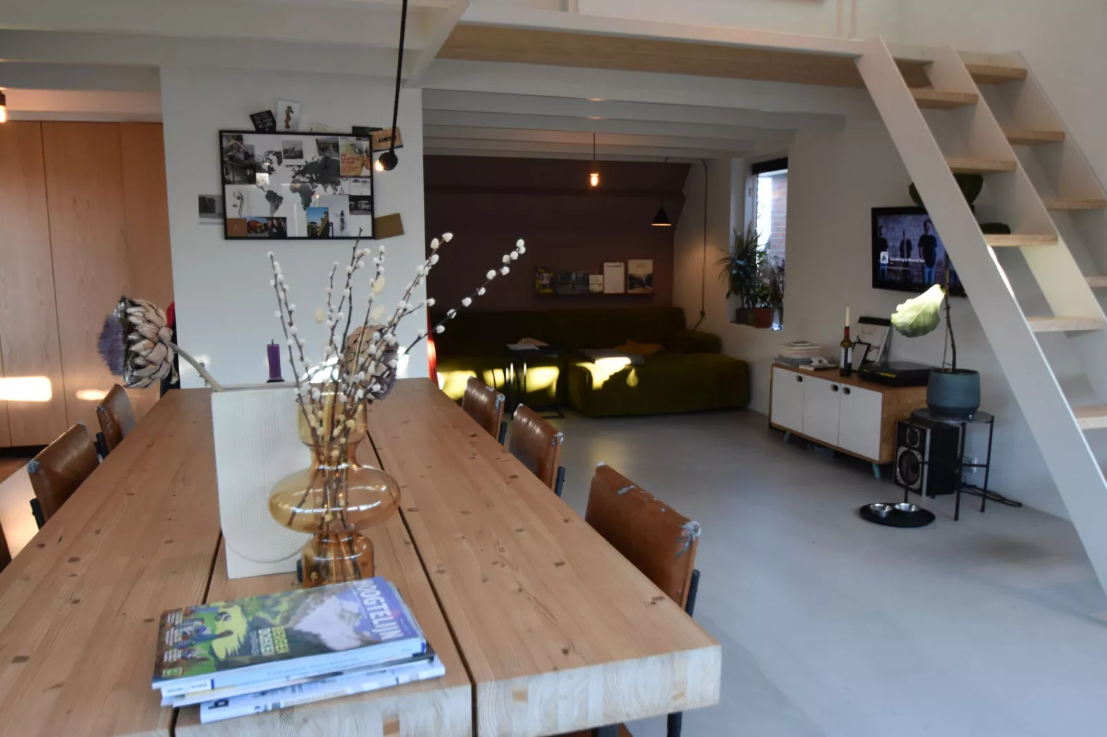 Vakantiewoning Ligthof-Woonkamer