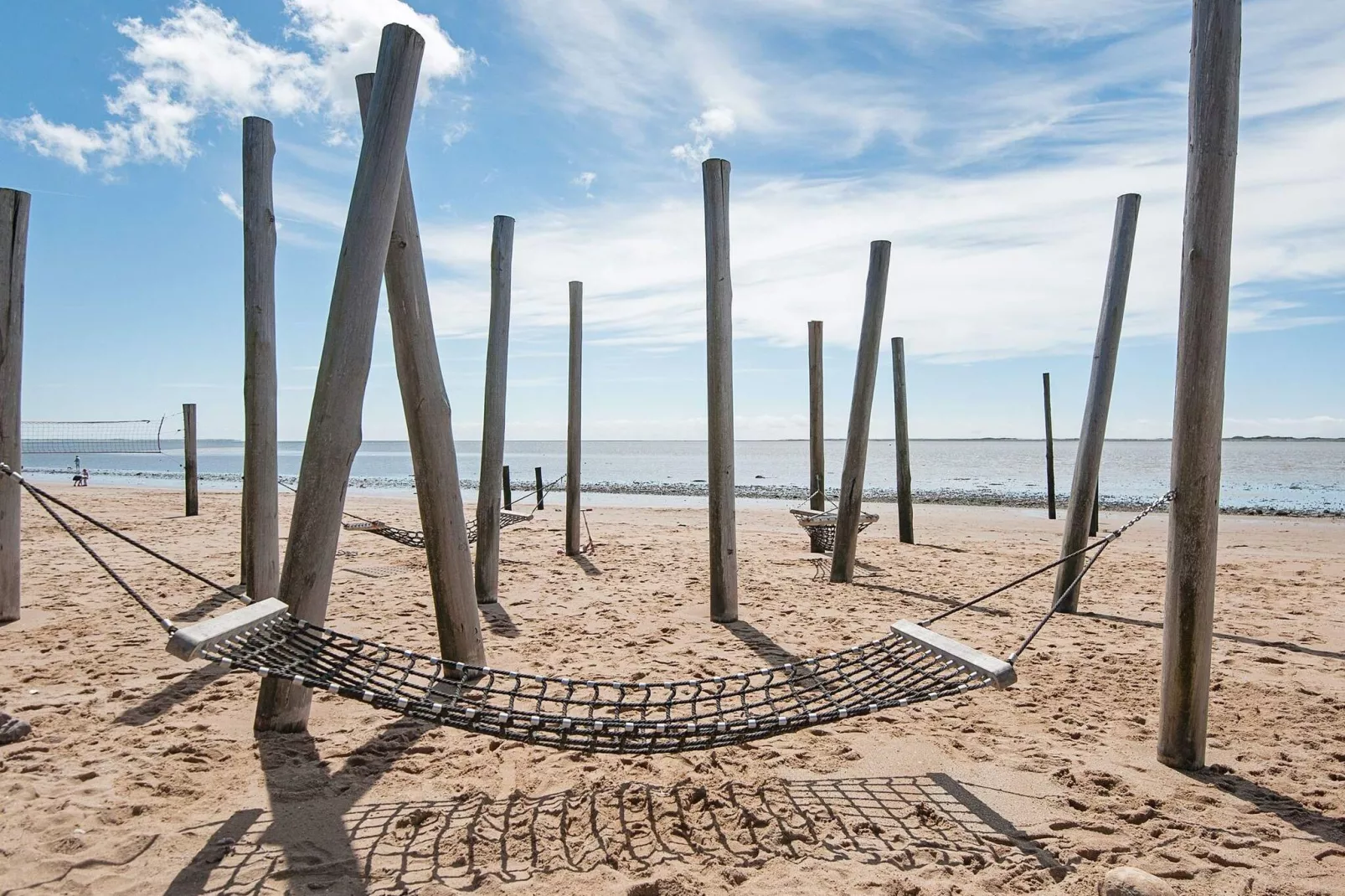 Modern vakantiehuis in Jutland met zeezicht-Buitenlucht